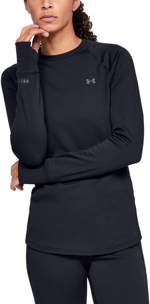 Under Armour Womens Base Crew 3.0 Crew-Neck T-Shirt