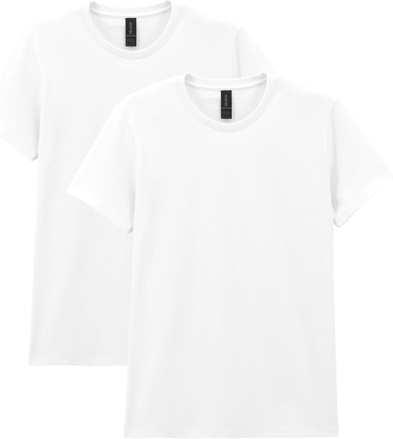 Gildan Women’s Heavy Cotton T-Shirt, Style G5000L, 2-Pack