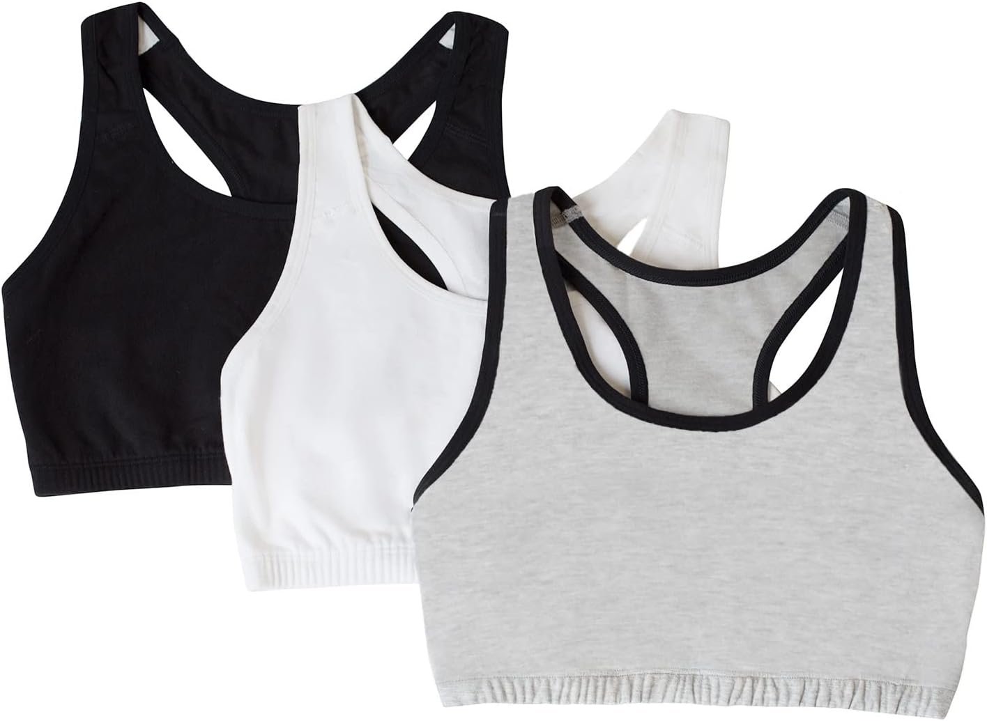 Fruit of The Loom Women’s Multi-Pack Tank Top Style Sports Bra