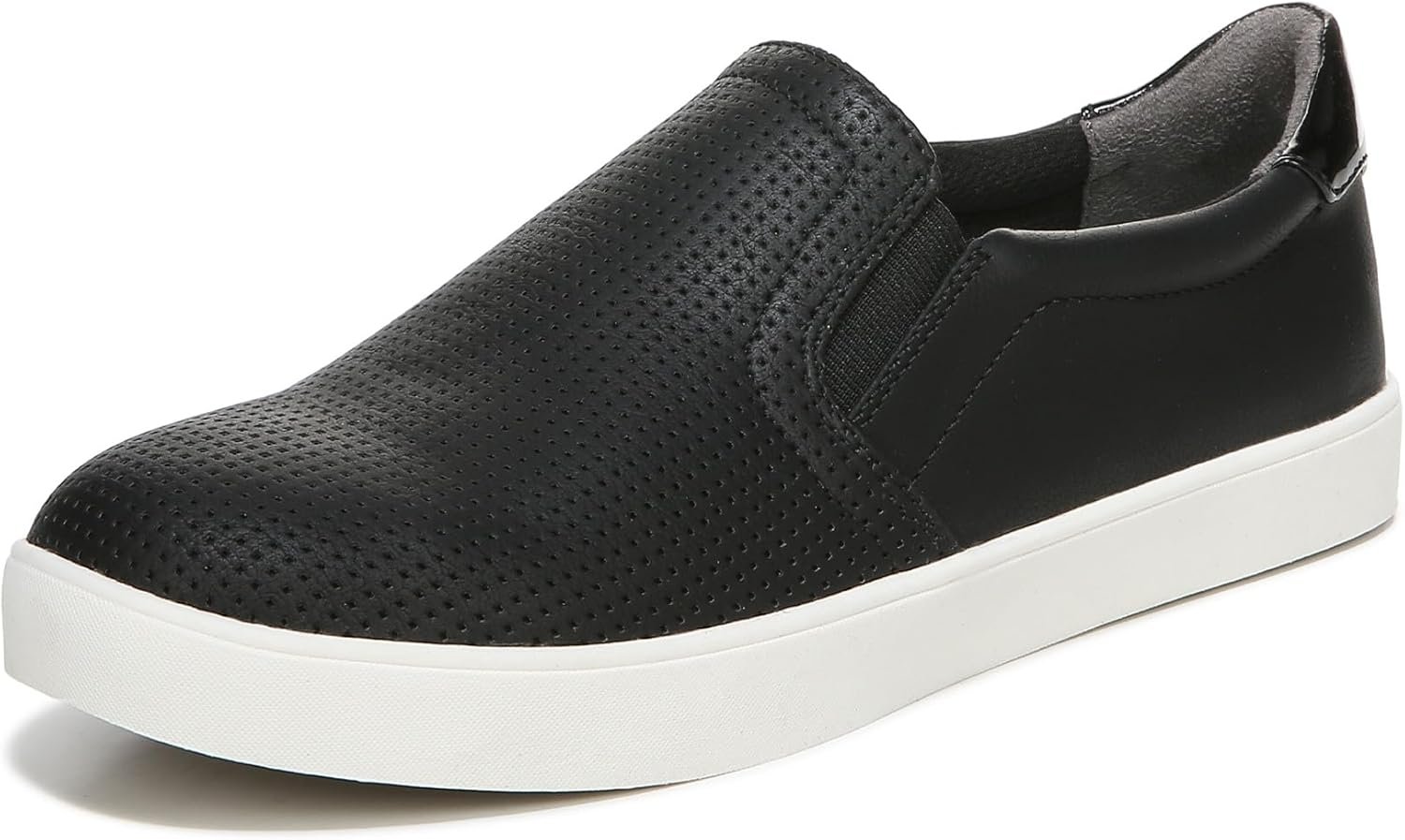 Dr. Scholl’s Shoes Women’s Madison Slip On Fashion Sneaker, Black Synthetic, 8 US