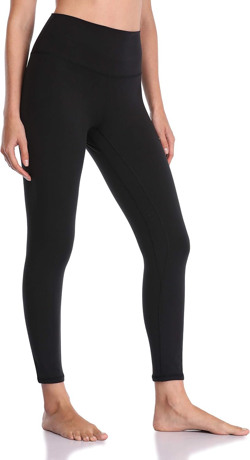 YUNOGA Women’s Ultra Soft High Waisted Seamless Leggings Tummy Control Yoga Pants