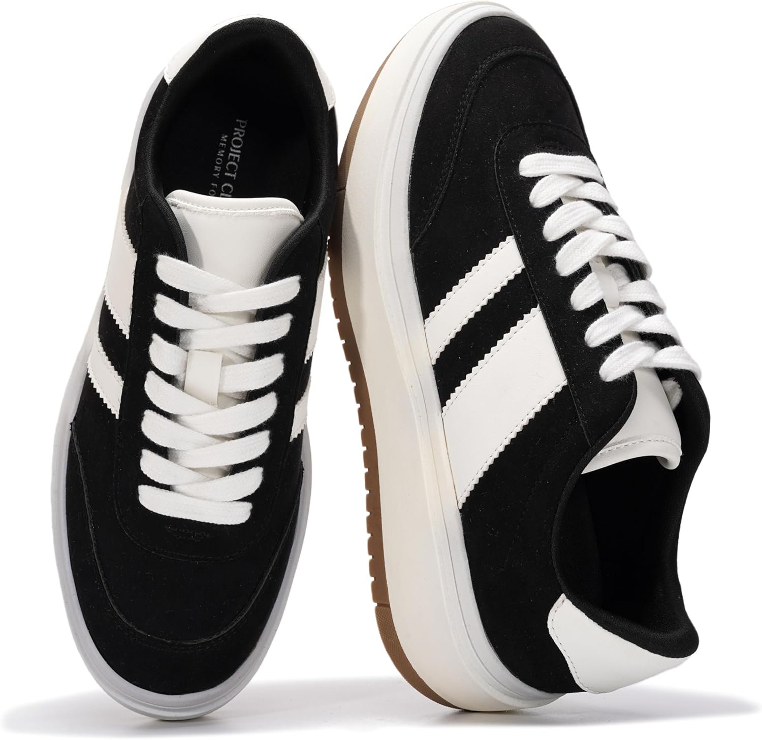 Women’s Lace-Up Fashion Sneakers – Nita by Project Cloud