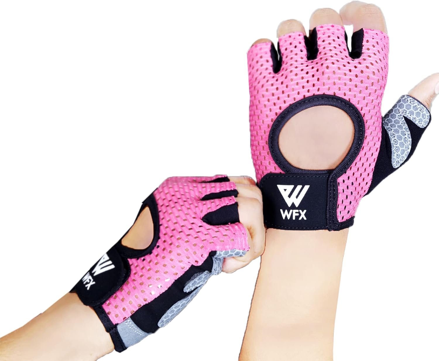WESTWOOD FOX Weight Lifting Gloves for Men Women Gym Gloves with Wrist Wrap Support for Workout Training Exercise Fitness Hanging, Pull ups for Dumbbell, Cycling