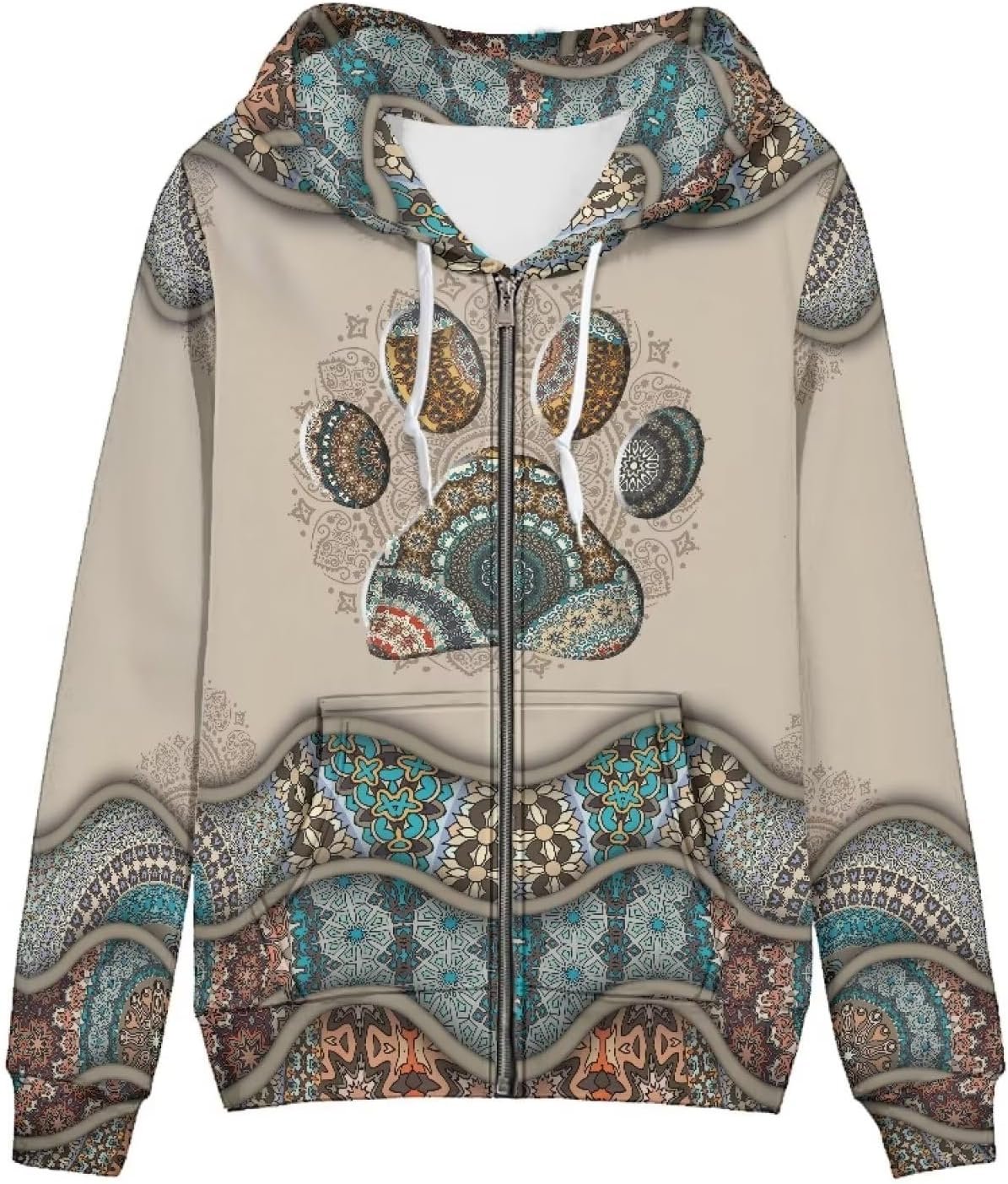 WELLFLYHOM Women Y2K Hoodie Zip Up Sweatshirt Vintage Jackets Hooded Cardigan