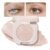 Glitter Shimmer Sparkle Eye Shadow Palette Makeup for Older Women, Pearl White Silver Glitter Shimmer Metallic Holographic Iridescent Cream Iridescent Single Monochrome Eyeshadow Makeup, 11