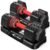 110LB Adjustable Dumbbells with Tray 15lb to 55lb Adjustable Dumbbell for Home Gym Exercise Equipment