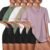 1/5 Pack Womens Oversized T Shirts Crew Neck Loose Fit Short Sleeve Tshirts Summer Workout Plus Size Tee Tops