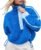 Women’s Fleece Sweatshirts Half Zip Pullover Long Sleeve Oversized Workout Crop Tops Hoodie With Pocket