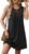 Summer Dresses for Women Beach Cover Up Sleeveless Lace Crewneck Sundress (S-3XL)